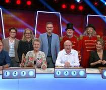 Candidates, moderator an celebrities at „Sag die Wahrheit“ on 29. April 2019. © Südwestrundfunk