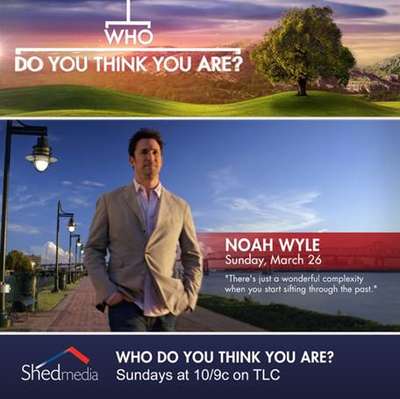 Noah Wyle at "Who Do You Think You Are?", 26 March 2017