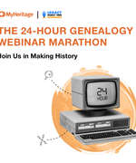 Announcement „The 24-hour Genealogy Webinar Marathon“